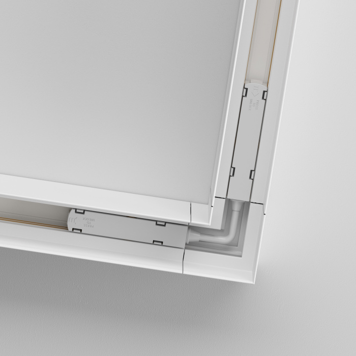 Коннектор угловой Gravity накладной белый Maytoni TRX010CL-21W