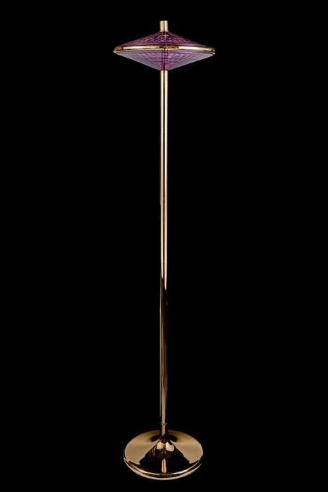 Торшер Leon Chantale LE3027/1F GD/PU