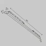 Трековый светильник Maytoni Basis TR030-4-30WTW-DD-B