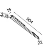 Трековый светильник Maytoni Basis TR030-4-30WTW-DD-B
