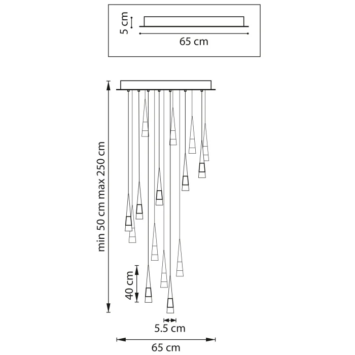 Подвес Cone Lightstar 757161