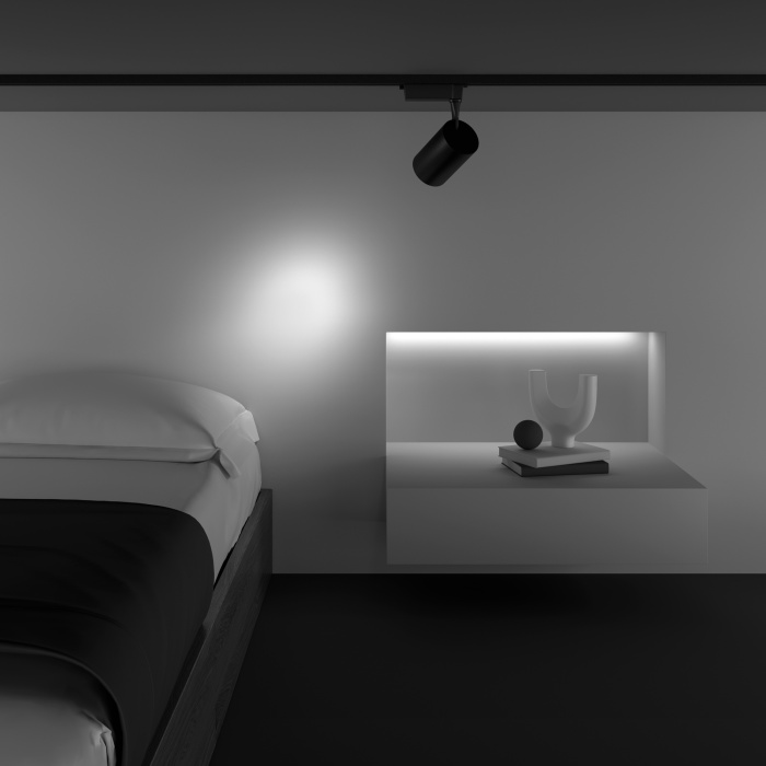 Трековый светильник Maytoni Vuoro TR003-1-15W3K-S-B