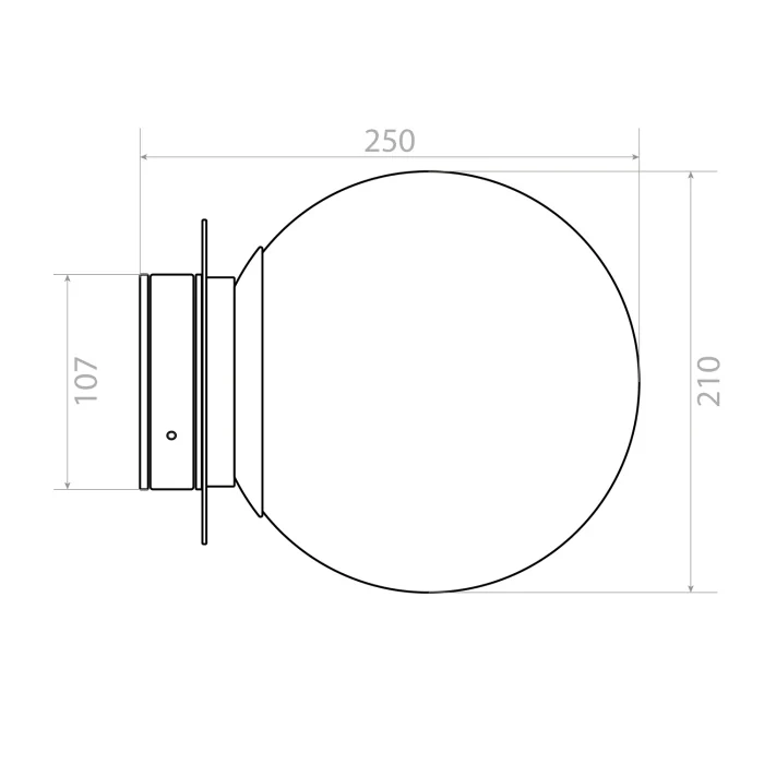 Уличный настенный светильник Covali WL-38028