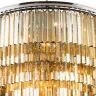 Подвесная люстра Delight Collection 1920s Odeon KR0387P-10A chrome/amber