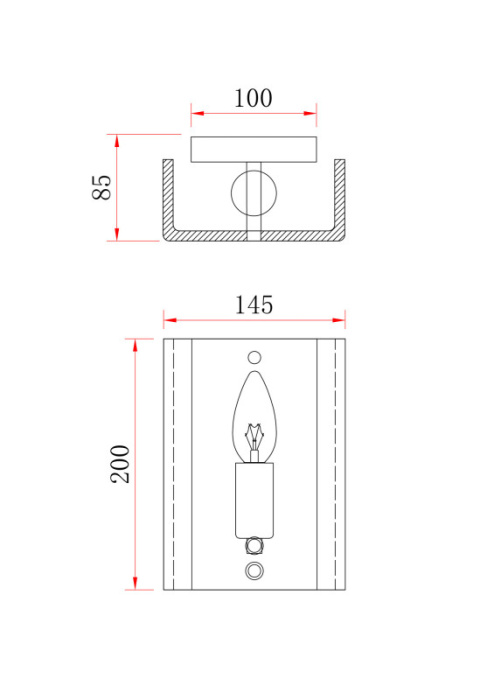 Бра Freya Fresco FR5190WL-01BS2