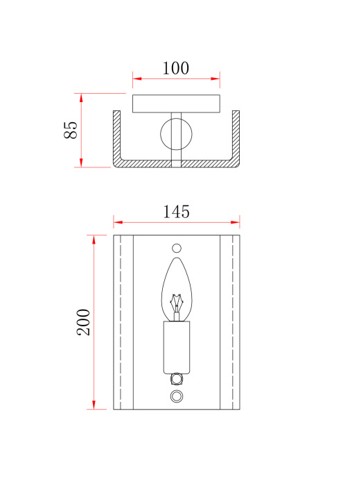 Бра Freya Fresco FR5190WL-01BS2