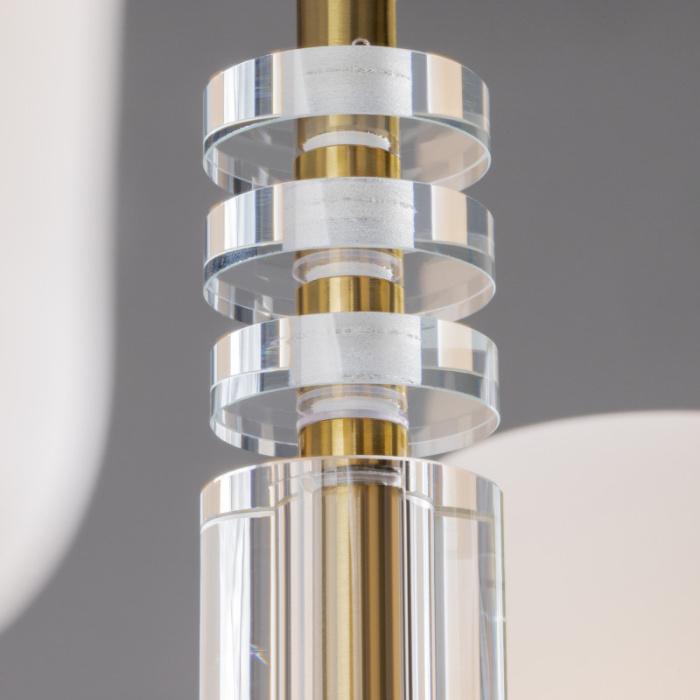 Люстра на штанге Freya Chic FR2031PL-08BS