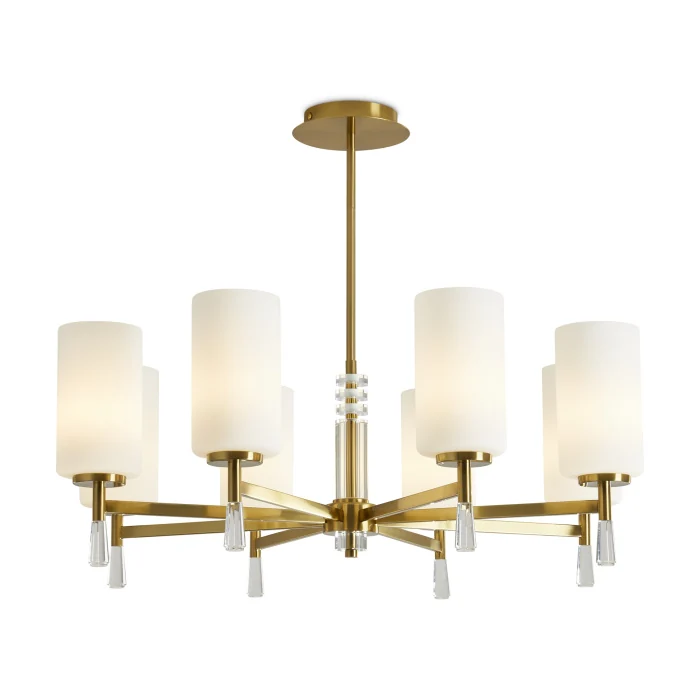 Люстра на штанге Freya Chic FR2031PL-08BS