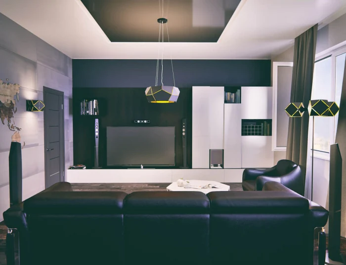 Люстра подвесная ST-Luce Черный/Черный, Золото E14 6*40W SL258.403.06