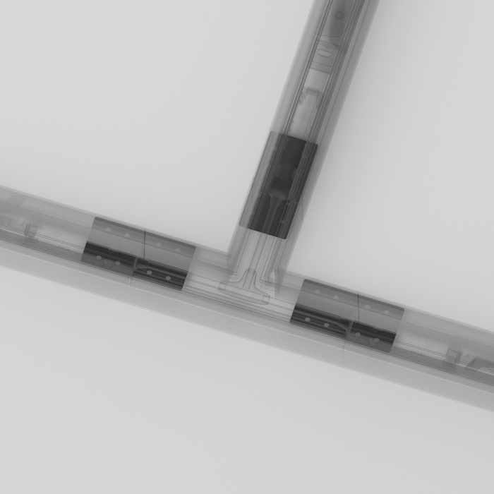 Прямой коннектор S35 накладной черный 1 шт. Maytoni TRA004C-21S