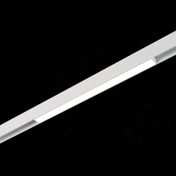 Магнитный трековый светильник Белый LED 1*12W 4000K 780Lm Ra>90 120 IP20 L406xW22xH44 4 ST360.546.12