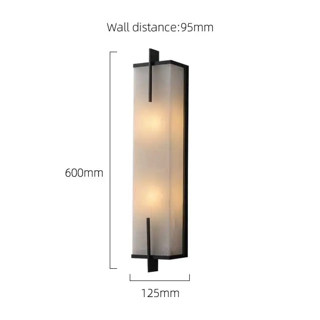 Настенный светильник Delight Collection Wall lamp MT8856-2W black