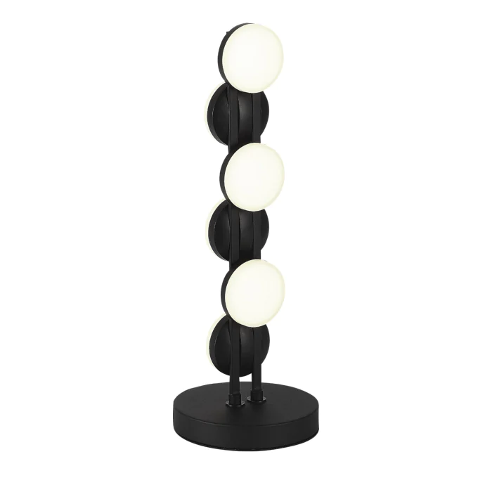 Прикроватная лампа ST-Luce черный/белый LED 1*12W 4000K SL6610.404.06