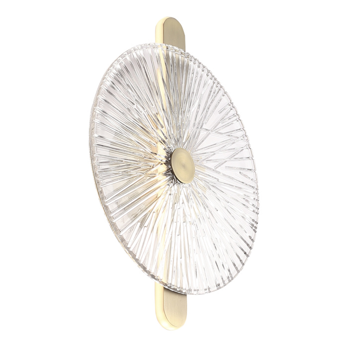 Светильник настенный ST-Luce бронза/прозрачный LED 1*11W 4000K SL6141.301.01