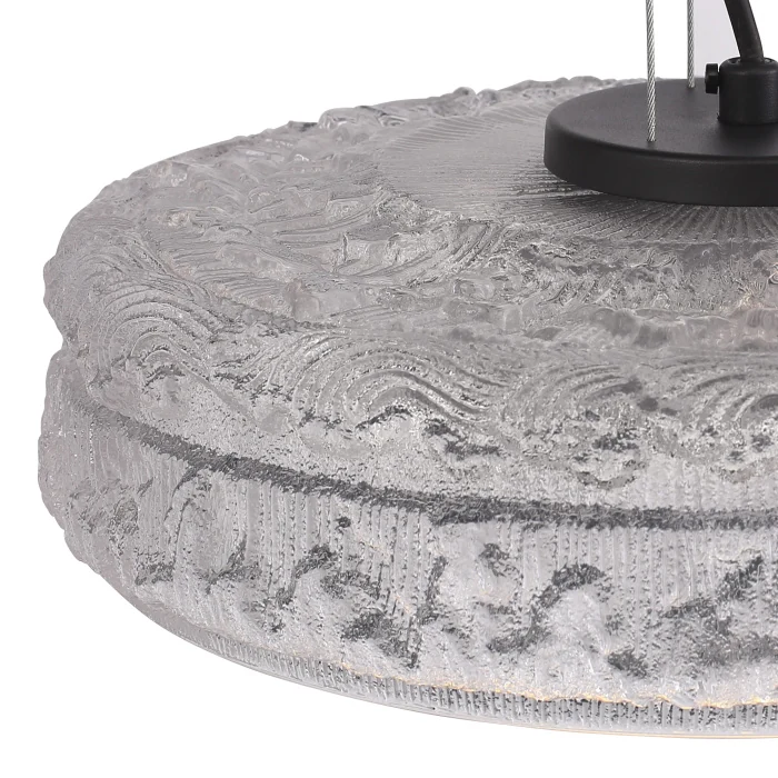 Светильник подвесной ST-Luce черный/прозрачный LED 1*15W 4000K SL6143.403.01