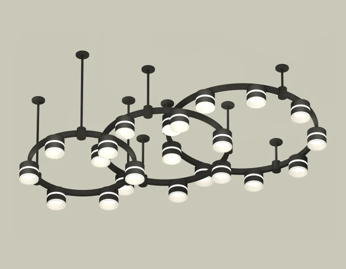 Комплект подвесного светильника Techno Ring с акрилом Ambrella light XR92222220
