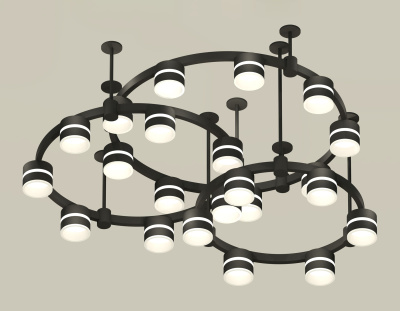 Комплект подвесного светильника Techno Ring с акрилом Ambrella light XR92222220