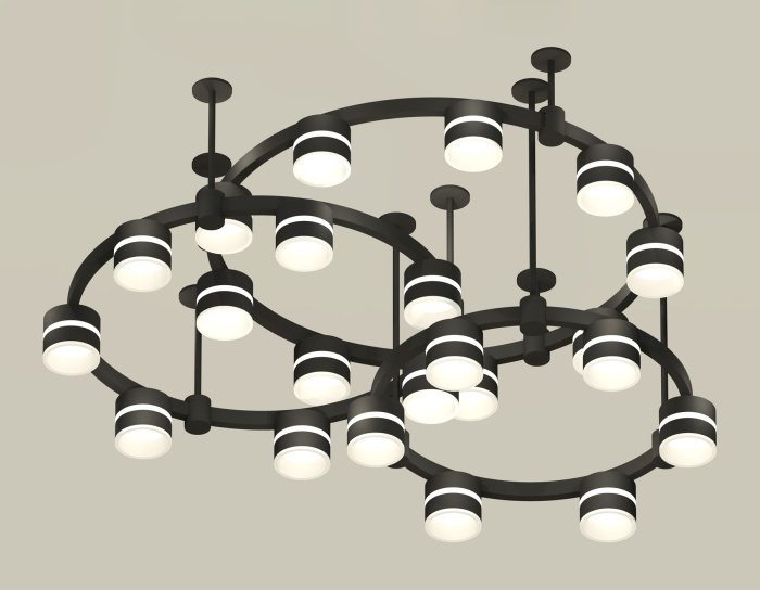 Комплект подвесного светильника Techno Ring с акрилом Ambrella light XR92222220
