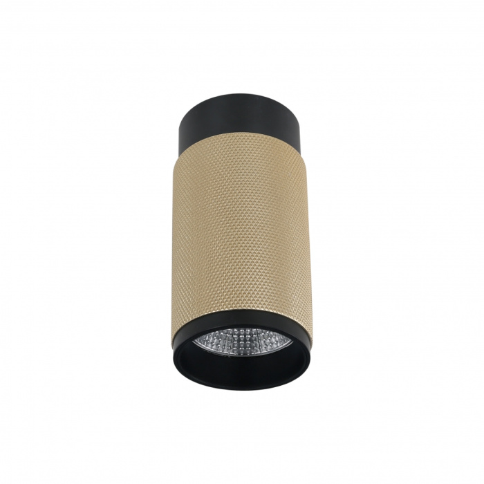 Светильник накладной iLedex Delta 1954-10W-3000K-36 BK+BR