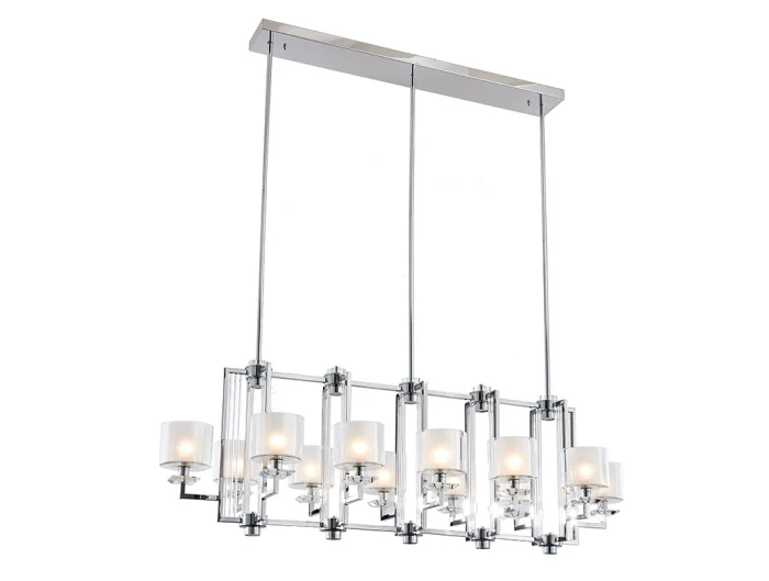 Подвесной светильник 4408+4/S chrome Newport