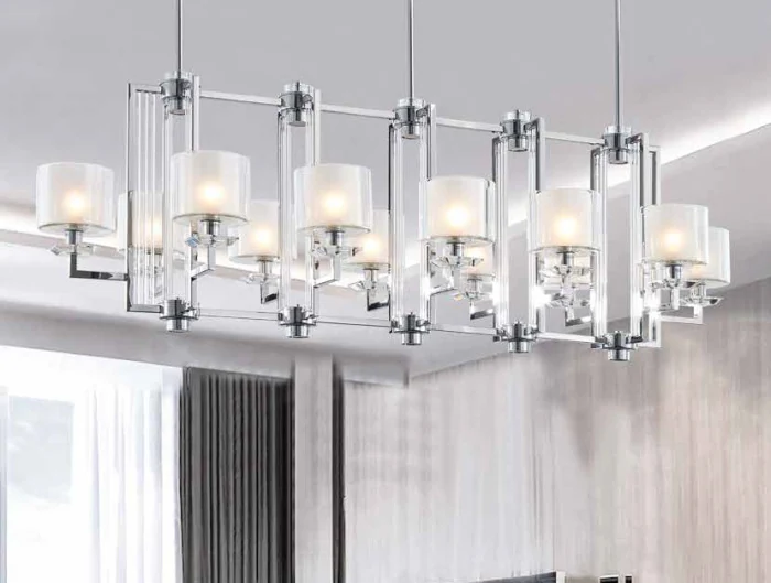 Подвесной светильник 4408+4/S chrome Newport