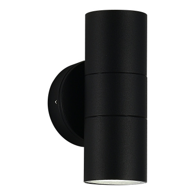 Светильник уличный настенный ST-Luce черный/белый GU10 2*50W SL9008.401.02