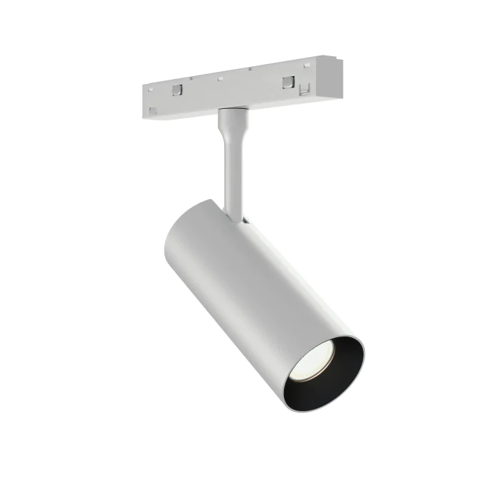 Трековый светильник белый LED 1*12W 4000K 1000Lm Ra>90 IP20 D45xH102 48V ST1365.546.12_DIM