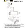 Люстра подвесная Omnilux Riposto OML-71713-12