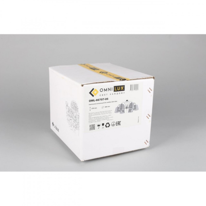 Люстра потолочная Omnilux Recco OML-66707-06
