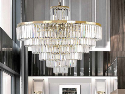 Подвесная люстра Newport 31124/S gold М0063331