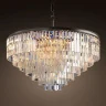 Подвесная люстра Imperiumloft Odeon clear glass fringe 213688-22