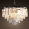 Подвесная люстра Imperiumloft Odeon clear glass fringe 213688-22