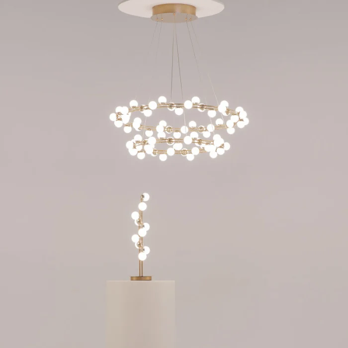 Каскадная люстра Maytoni MOD081PL-L84G3K