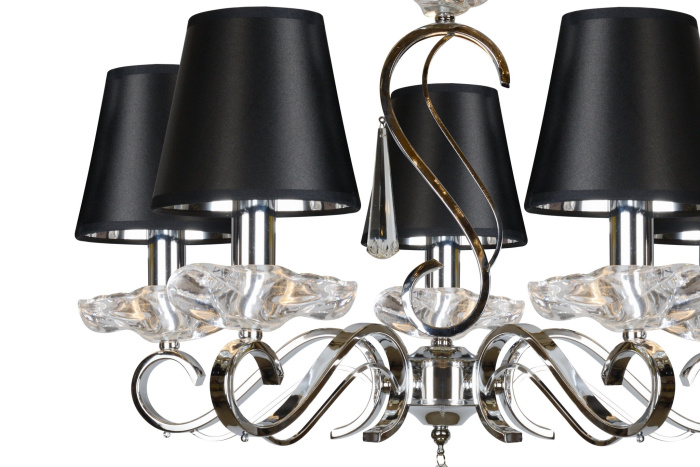 Подвесная люстра iLamp Stella RM1684/5 Хром
