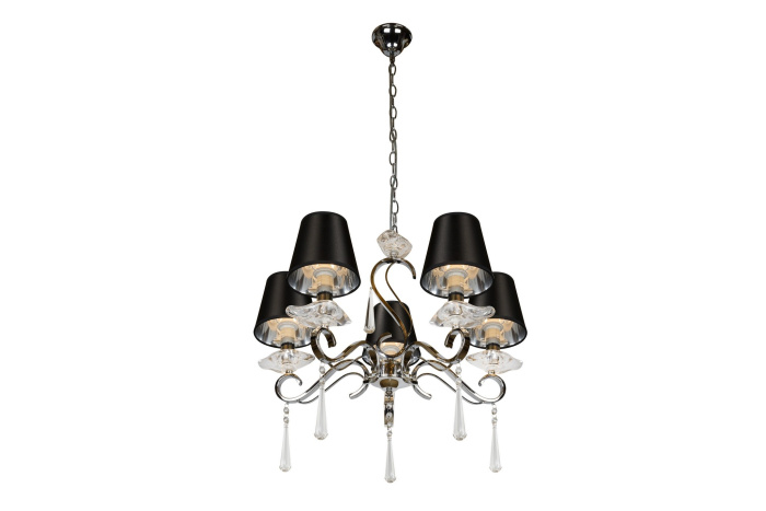 Подвесная люстра iLamp Stella RM1684/5 Хром