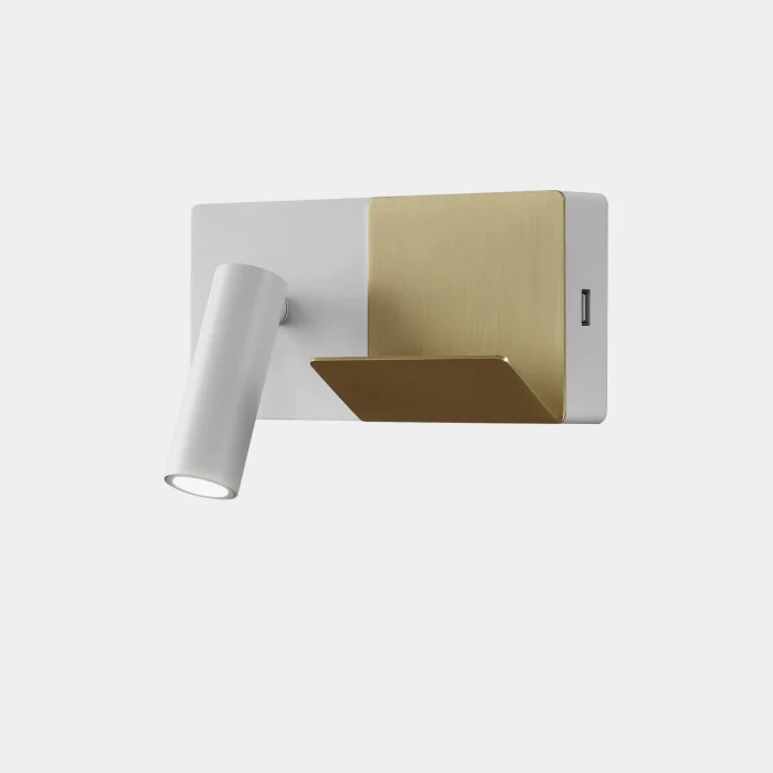 Настенный светильник Leds C4 E-LAMP MINI White/Gold