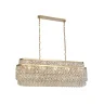 Подвесная люстра Newport Tiffany 8530/120 C oval gold polished М0070717