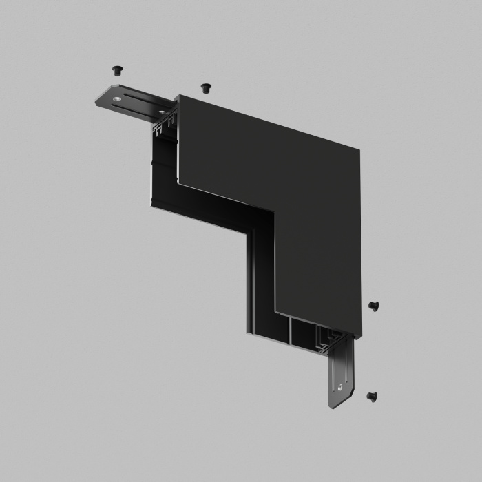 Соединитель для шинопровода Denkirs SMART BASE TR2108-BK