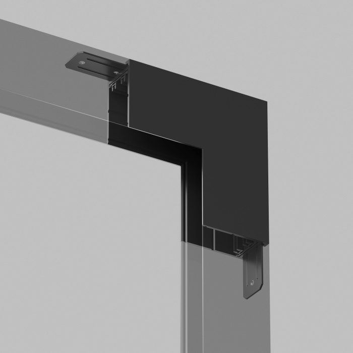 Соединитель для шинопровода Denkirs SMART BASE TR2108-BK