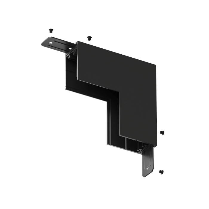 Соединитель для шинопровода Denkirs SMART BASE TR2108-BK