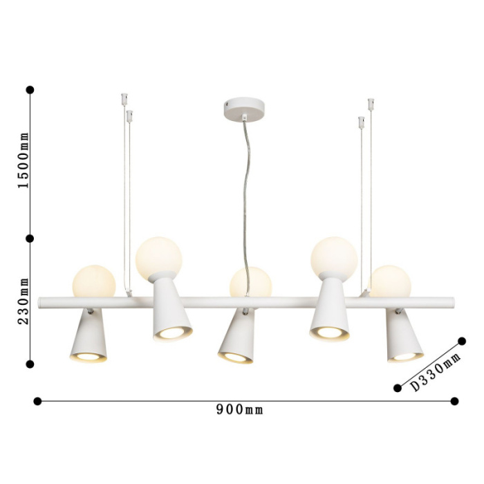 Подвесная люстра Favourite 4094-5P