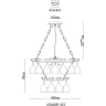 Люстра подвесная Arte Lamp BANCONE A7042SP-3CC