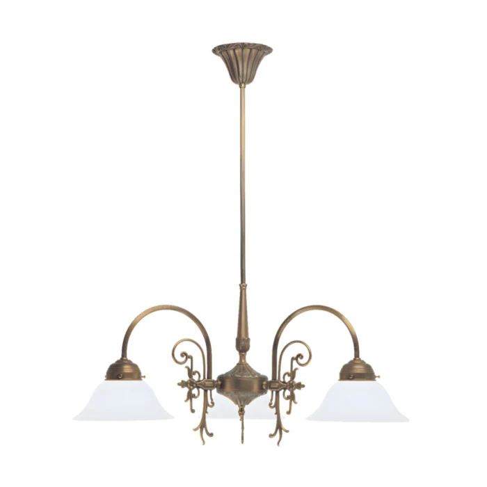 Люстра на штанге Berliner Messinglampen D11-21opB