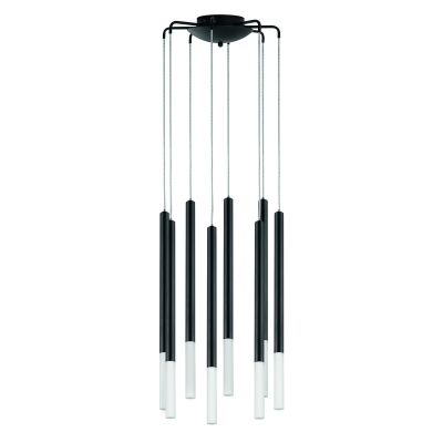 Подвесная люстра TUBO LED 40W 2000LM 360G ЧЕРНЫЙ 3000K Lightstar L8T747137