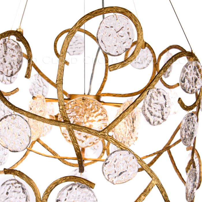 Люстра Cloyd MAZE C8 / Ø60 см - латунь (арт.10845)