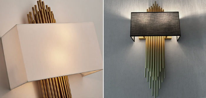 Бра Sohne CG 90-0009 FIORE Black H90 W38 ImperiumLoft