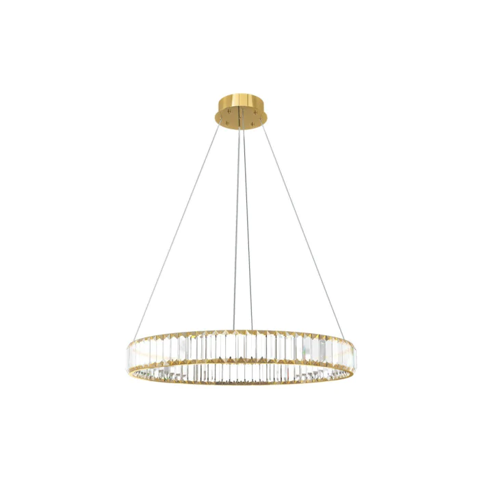 Подвесной светильник Crystal ring 10135/600 Gold LOFT IT