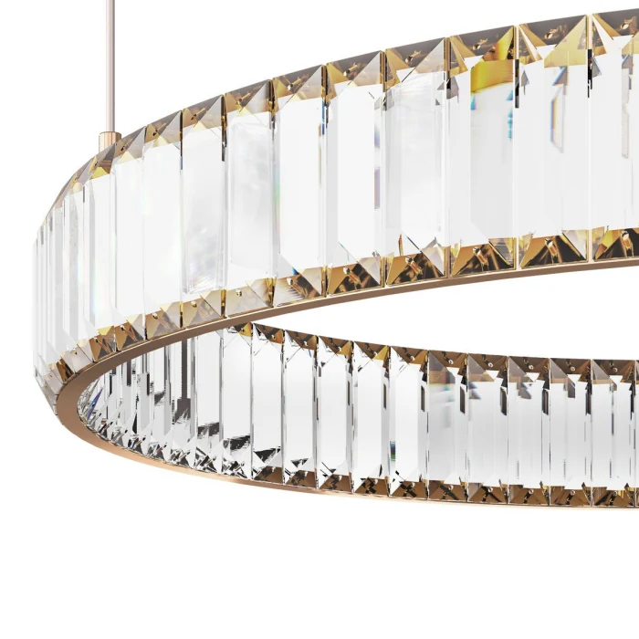 Подвесной светильник Crystal ring 10135/600 Gold LOFT IT