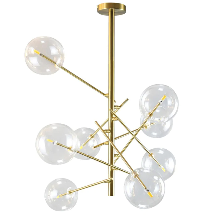 Люстра Gallotti &amp; Radice Bolle Рanging Lamp 8 плафонов ImperiumLoft