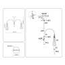 Люстра на штанге HIGH LIGHT AMBRELLA LIGHT LH55701